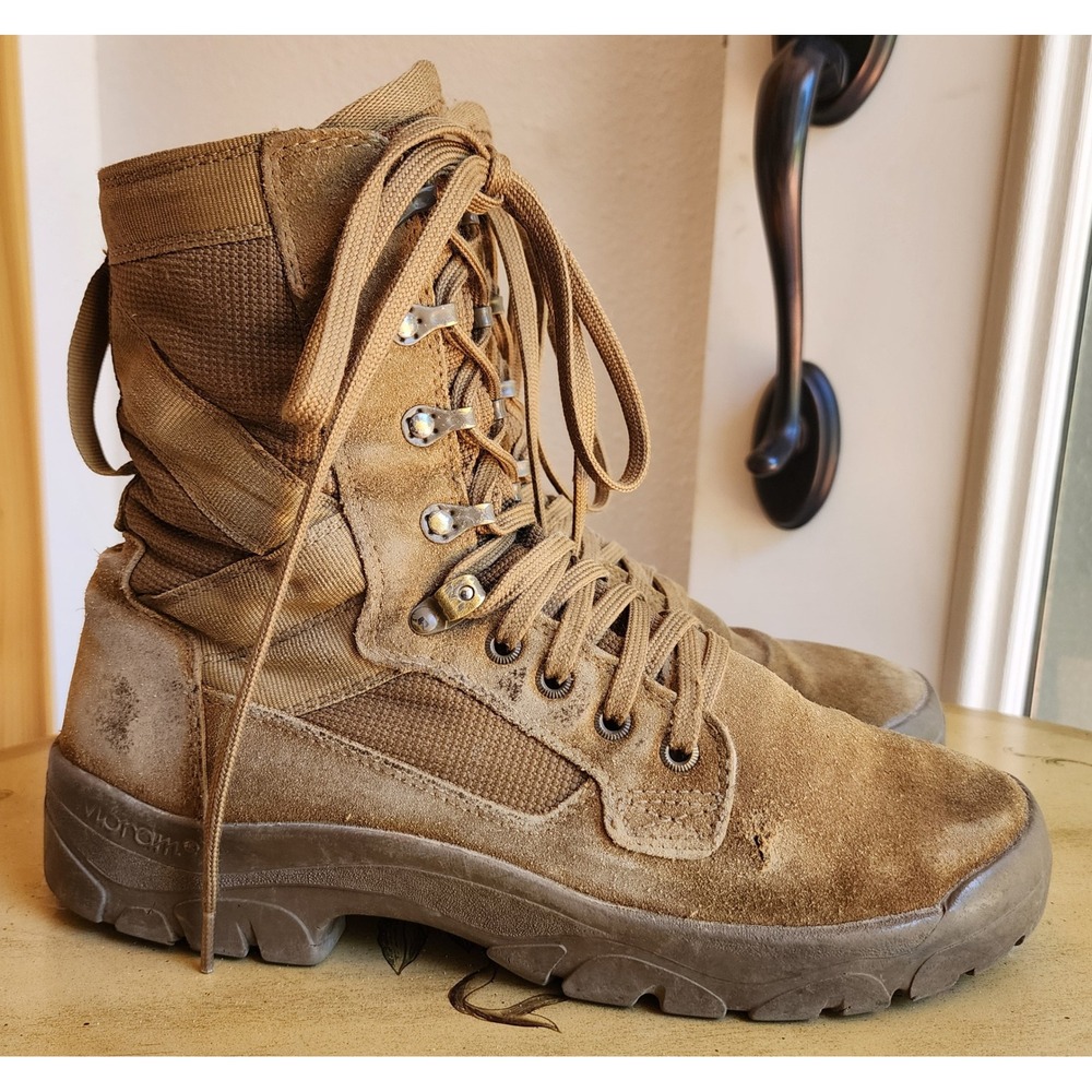Garmont‎ T8 Bifida US 9.5 Tan Coyote Brown Suede Tactical Military Lace Up Boots
